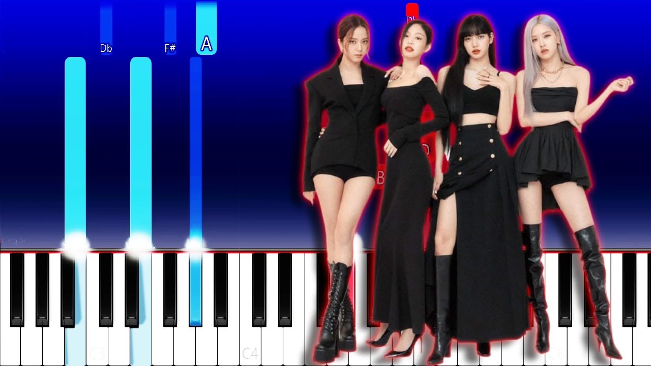 BLACKPINK - Shut Down (Piano Tutorial)