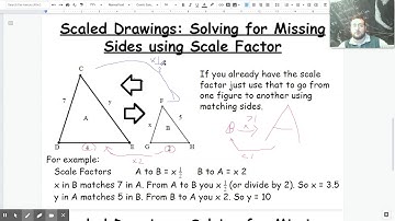 Scale Drawings: Using Scale Factor to Determine Missing Dimensions