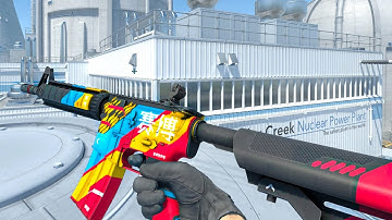 CS2 MADE THIS SKIN CLEAN 🔥🔥- Inspecting M4A4 CYBER SECURITY in CS2 Ingame