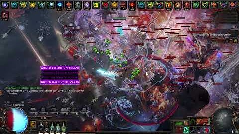 Cast on Crit Forbidden Rite Occultist vs 100% Delirium