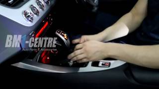 Installation 2017 Upgraded Aircraft Shift/Gear Knob for BMW Automatic use OE setting