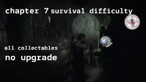 The Evil Within chapter 7 survival difficulty walkthrough all collectables no upgrade