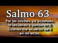 SALMO 63. Versión DHH. Biblia dramatizada  Para escuchar  antes de dormir