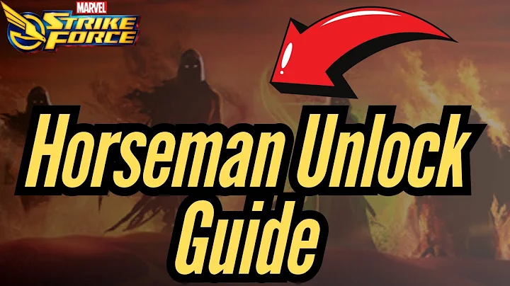 Apocalypse Saga Unlock Guide - Part One - Horseman Unlocks - MARVEL Strike Force