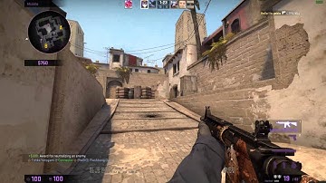 CS:GO Mirage Ace... They think I
