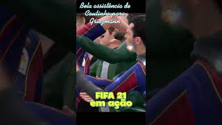 Golaço de Griezmann pelo Barça #fifa21melhoresmomentos