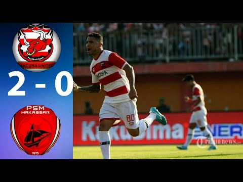 Madura United Vs Psm Makassar (2 - 0) - Highlights &amp; Goals (Leg 2)