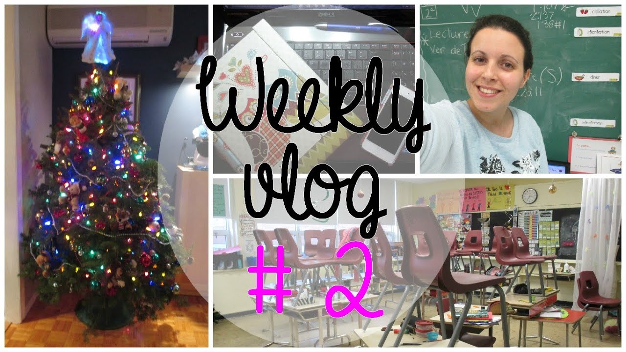 13 décebre ☃ Weekly vlog #2 (TVA et un paquet de chez Olay) - YouTube