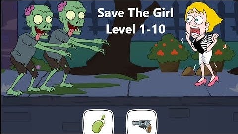 Save The Girl Gameplay Walkthrough Level 1 - 10