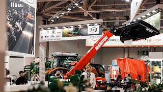 Телескопический погрузчик Manitou MLT-X 735 - обзор на стенде АСТ на выставке "ЮгАгро-2023"