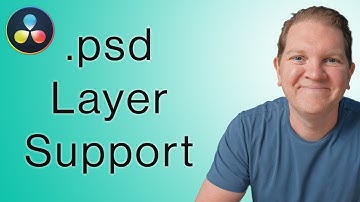 New in DaVinci Resolve 20: Split Photoshop Layers into Multiple Clips