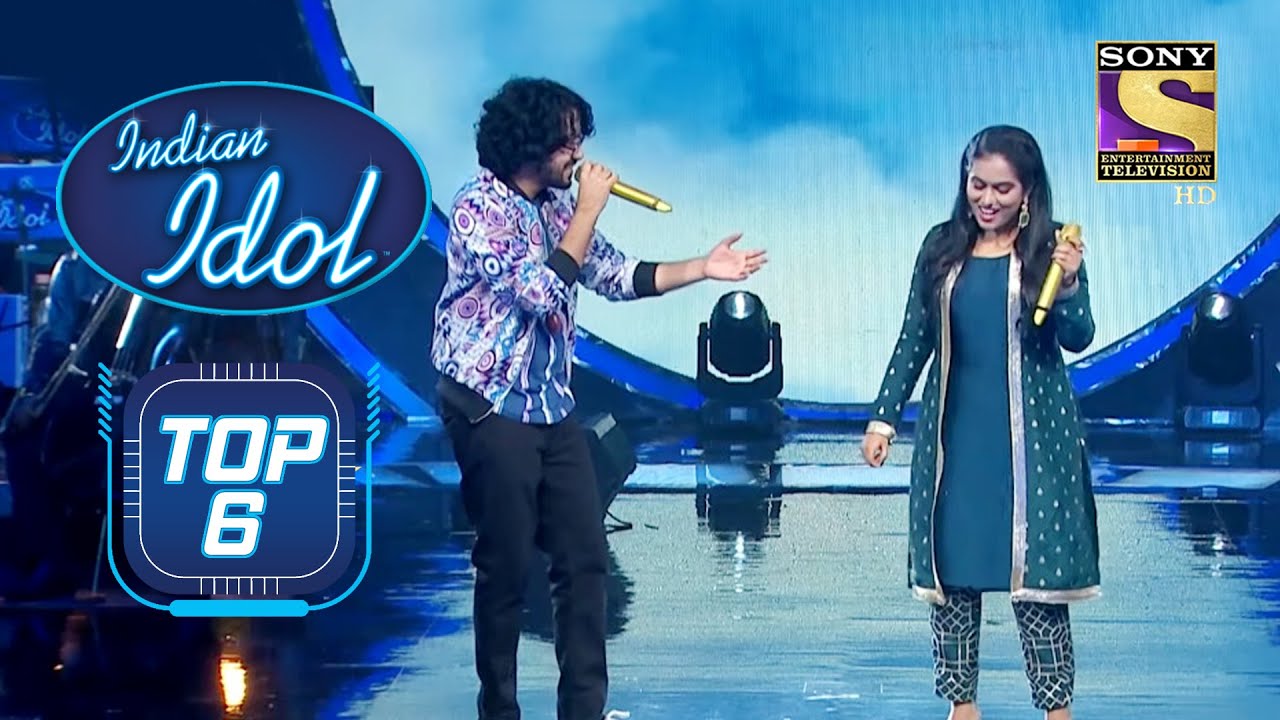 Nihal  Sayli  Neele Neele Ambar Par  Beautiful Performance  Indian Idol  Top 6