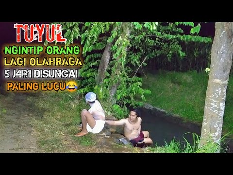 Prank tuyul paling lucu😂|| suka ngintip orang lagi enak olahraga 5 j4r1 disungai || Special terbaru