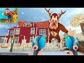 Dark Riddle New Year Mode ( Rudolph ) Gameplay New Update 4.4.0 ( Android/IOS ) Part 18