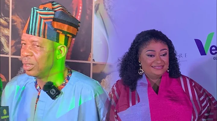 SIMPLY SAKA & RONKE OSHODI OKE ARRIVAL! Femi Adebayo's 'Seven Doors' Movie Premiere