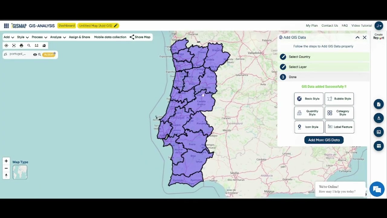 Download Portugal GIS Data Formats- Shp, KML, GeoJSON, CSV. 