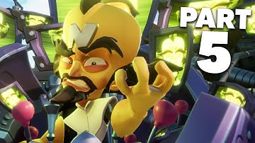 CRASH BANDICOOT 4 Gameplay Walkthrough Part 5 - DOCTOR NEO CORTEX BOSS (Full Game) 4K PS4 Pro