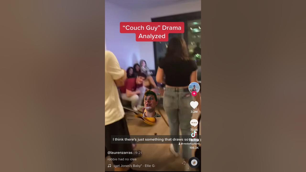 COUCH GUY TikTok Drama Analyzed YouTube
