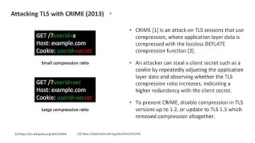 TLS Essentials 22: Attacking TLS with CRIME