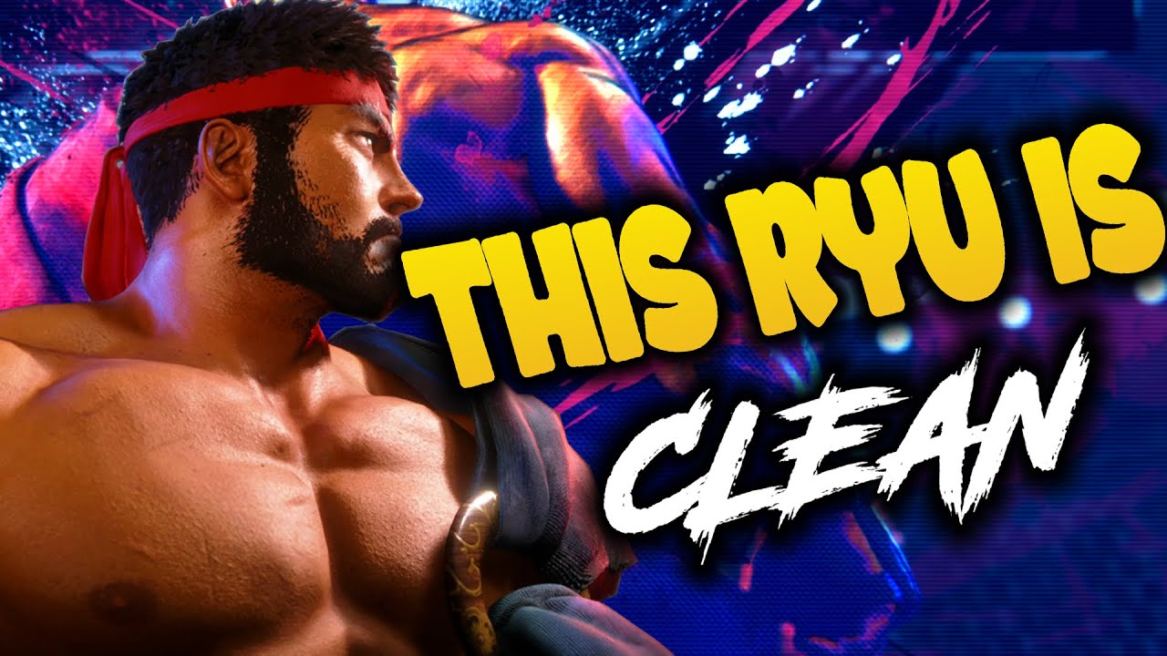 [ SF6 ] THIS RYU IS CLEAN - Street Fighter 6 High Level Gameplay - YouTube