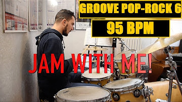JAM WITH ME | GROOVE POP-ROCK 95 BPM | CHRISTIAN BRUNI DRUMMER