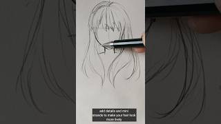 How To Draw Anime Hair Tutorial For Beginners 