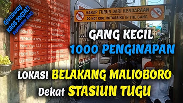 Gang Kecil ini Berisi 1000 Penginapan Murah Lokasi Dekat Malioboro dan Stasiun Tugu Yogyakarta