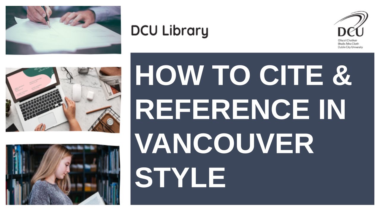 how to cite a presentation vancouver style