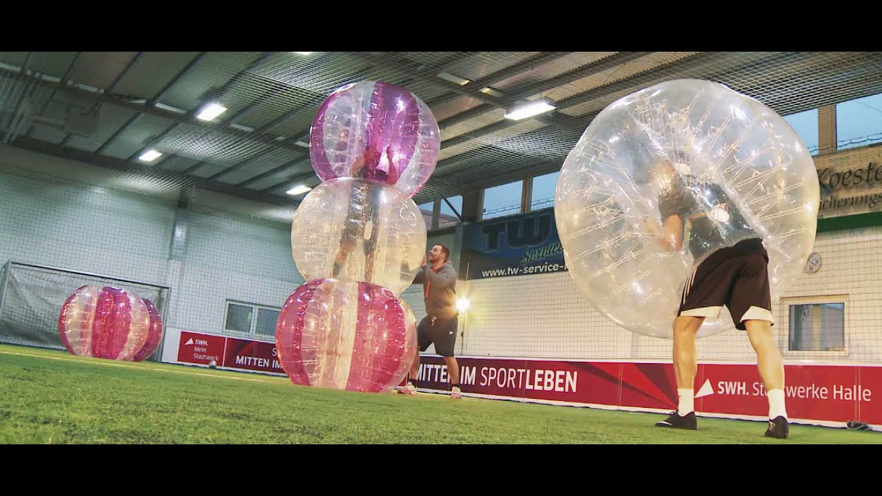 indoor bubble football