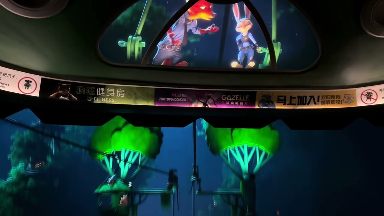 Shanghai Disney Zootopia Comes Alive