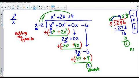 Saxon Algebra 2 Lesson 16 - Multiplying and Dividing Polynomials