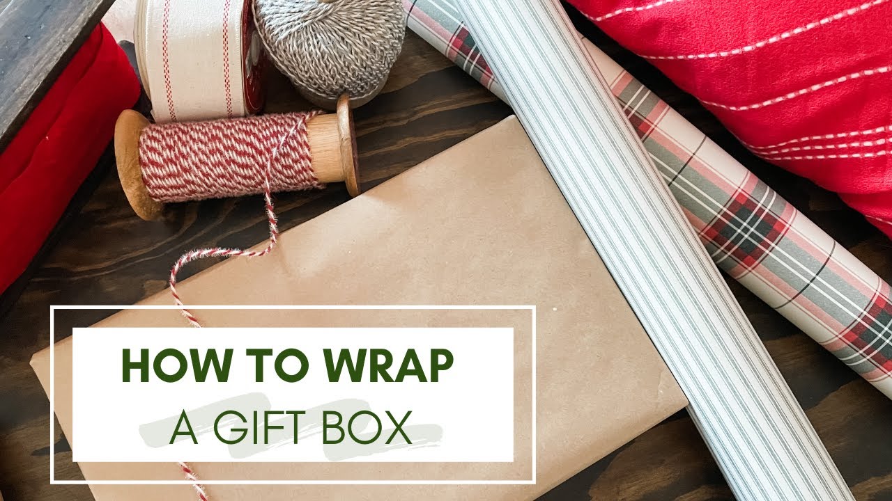 How To Wrap A Gift Holiday Gift Wrap Series Ep. 1 YouTube