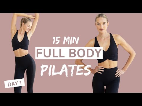 15 MIN Full Body Toning Pilates Workout | DAY 1 Challenge | No Equipment