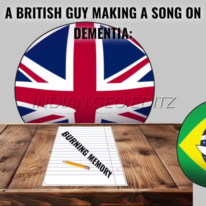 How did Burning memory funk was made 💀 (Ib @Austrianempireball) #shortvideo #countryballs #edit