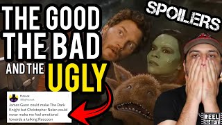 JAMES GUNN CULTISTS HATE NOLAN'S BATMAN TRILOGY (BEST & WORST OF GUARDIANS 3) | REEL SHIFT