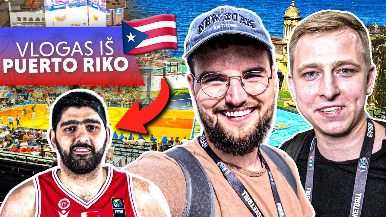 Pašėlusi Puerto Riko lyga, atvykę lietuviai ir publikos herojus - YouTube