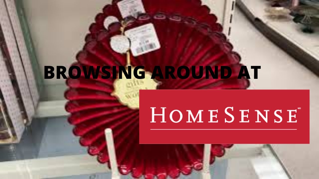 Browsing Around at Homesense YouTube
