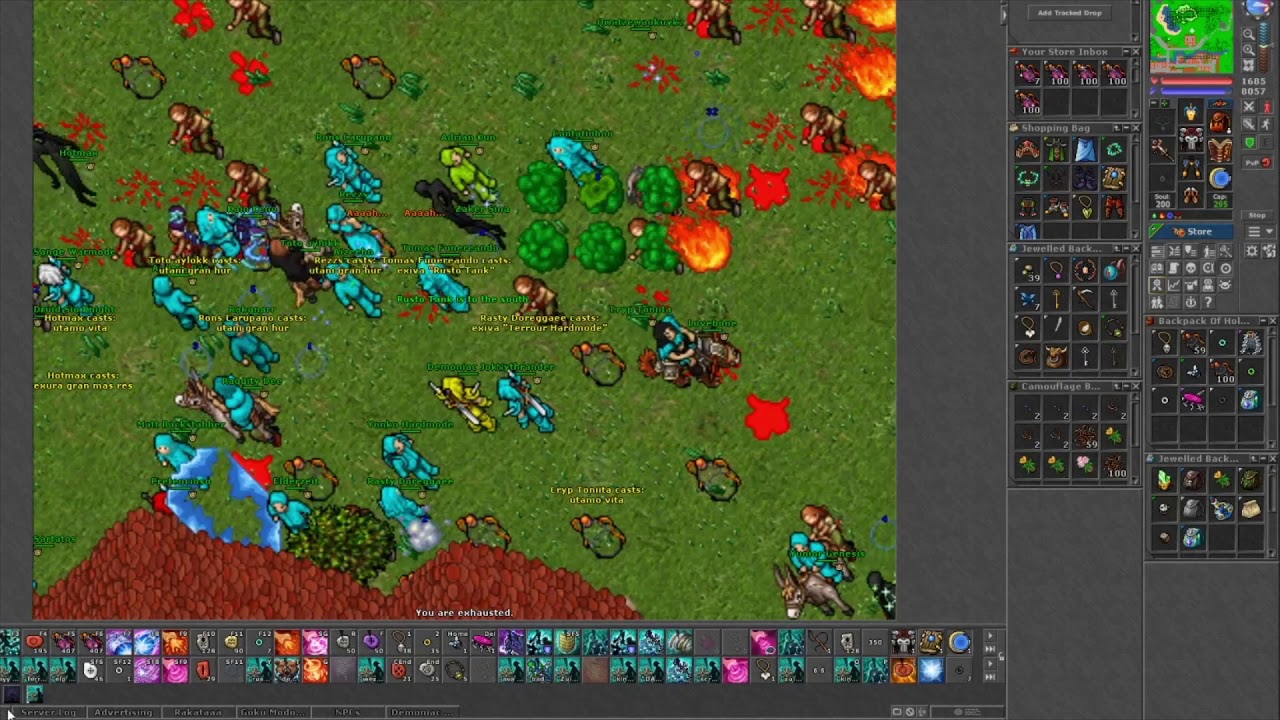 Tibia - Funera - Thais/Fibula Fight - UTEVO RES INA "PARCEL - 27/12/2019