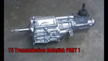 How to Rebuild T5 Transmission - Part 1 of 3 JUNKYARDDOGGS.COM
