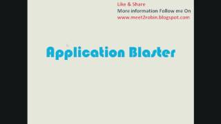 Application Blaster virus screenshot 2