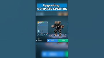 🔥 Upgrading Ultimate SPECTRE to MK3 #shorts #warrobots  #wr  #robotgame