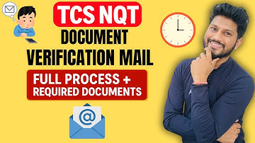 TCS Document Verification Mail 2025 – Full Process + Required Documents | PAN Card Issue?