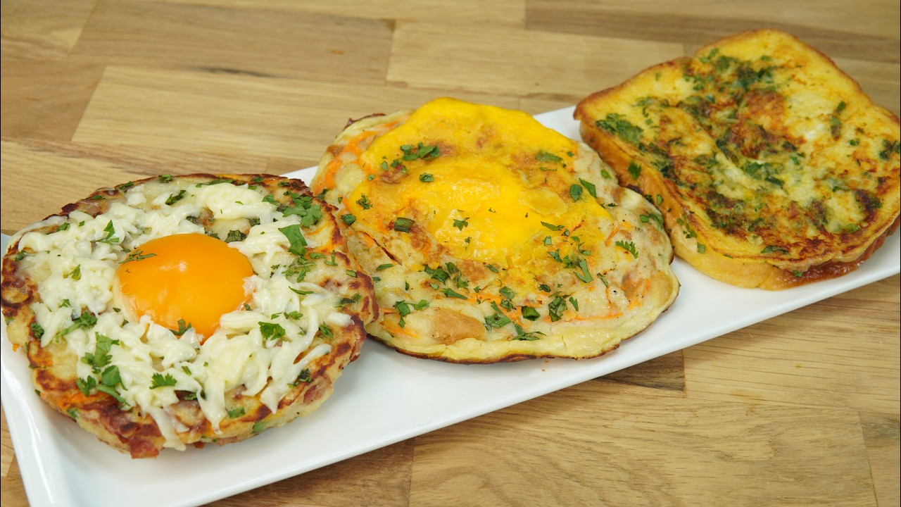 3 DESAYUNOS FACILES Y RAPIDOS QUE VAS A QUERER PREPARAR