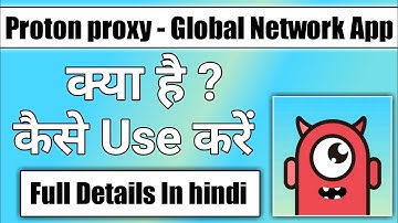 Proton proxy - Global Network App || how to use proton proxy app
