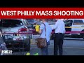 4 shot in West Philadelphia mass shooting