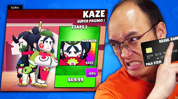 JE VENDS MA MAISON POUR ACHETER ‘’KAZE’’ SUR BRAWL STARS !