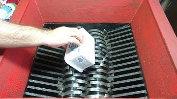 SHREDDER MACHINE! Shredding Hard and Soft Things! Oddly Satisfying, Relaxing Video #033