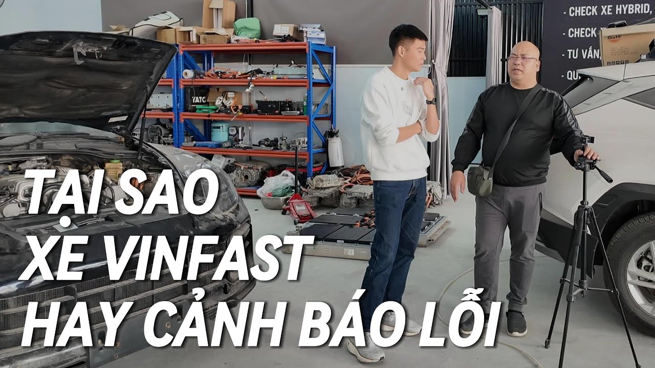 Gara sửa xe Hybrid của Porsche, Lexus chia sẻ gì về xe điện VinFast | Xế Cộng