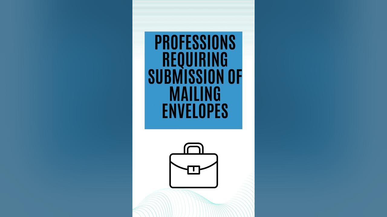 PRC Mailing Envelope YouTube