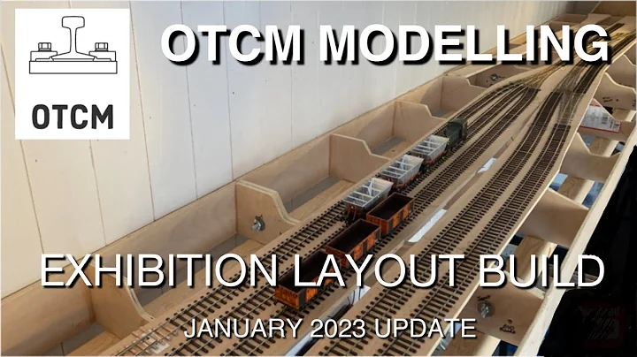 Building an OO gauge Exhibition Layout Model Railway. Part 5 - January 23 Update